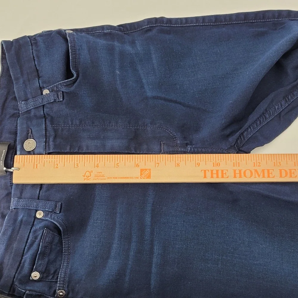 7‎ For All Mankind Aubrey Jeans 27 Blue High Rise Skinny Ankle Womens